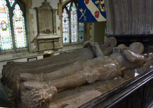 The Beaufort Tomb - parents of Margaret Beaufort and grandparents of Henry VII